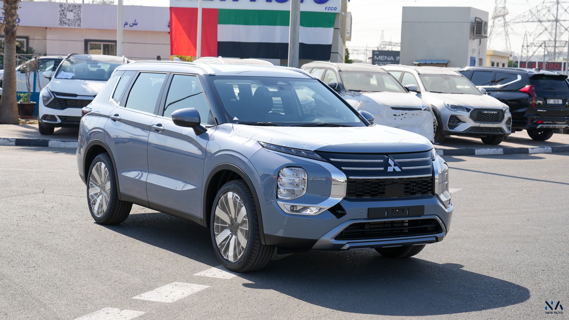 Mitsubishi Outlander High-Line (G12) Moonstone Grey – Black 2026