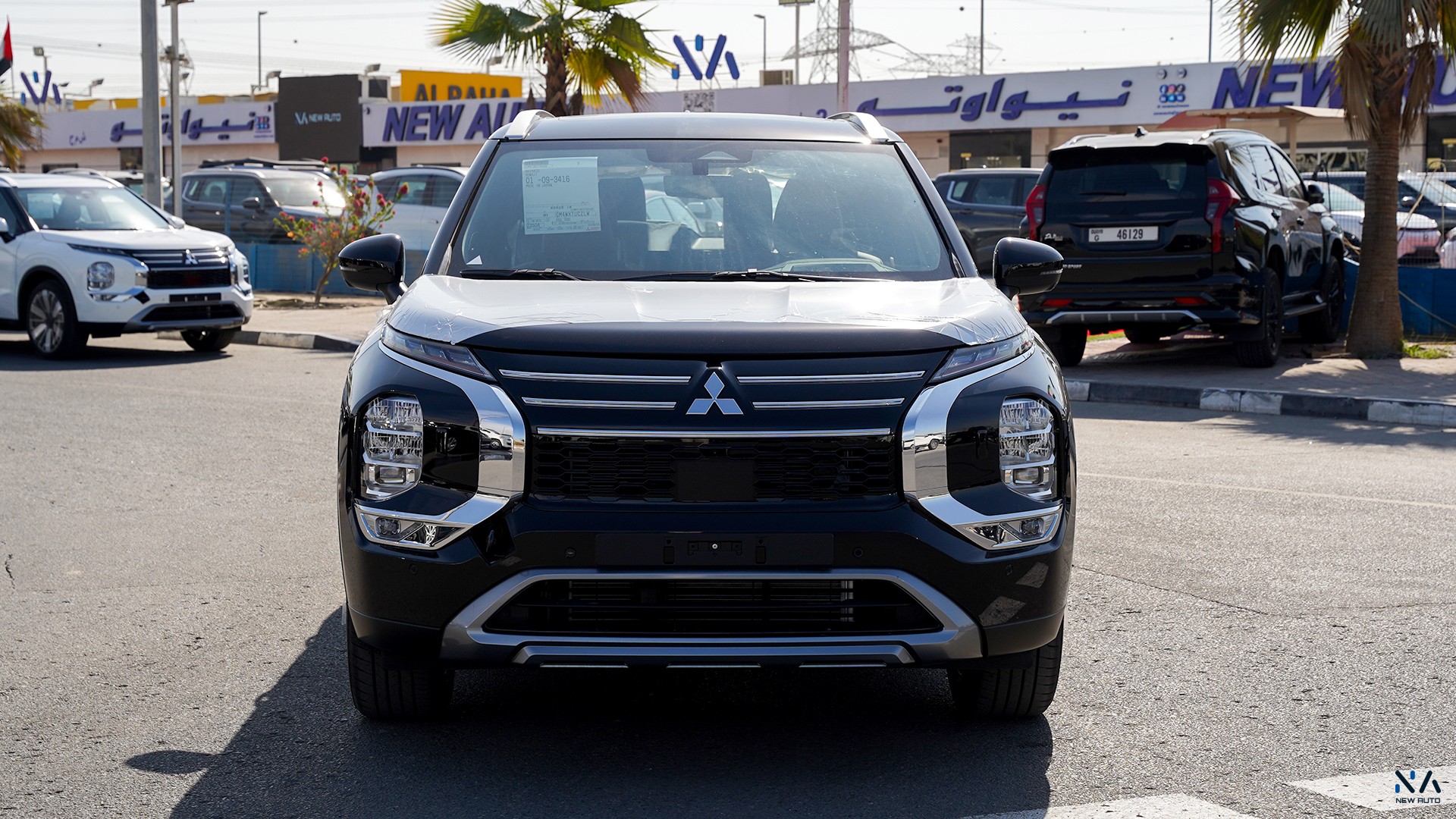 Mitsubishi Outlander High-Line (G08) Premium Black – Brown 2026