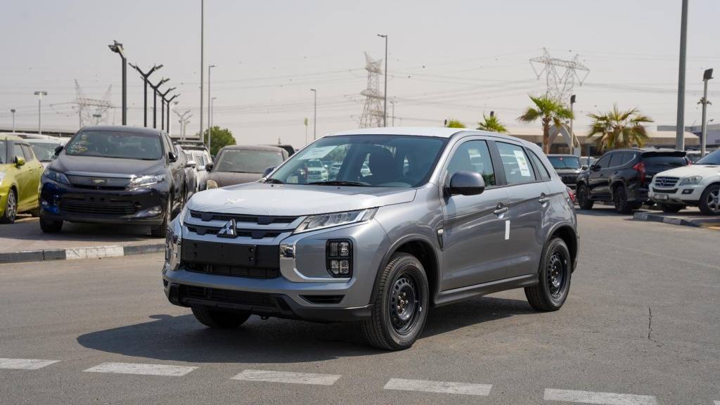 Mitsubishi Asx Basic 2026 Grey Black Front Angle View 1024x576