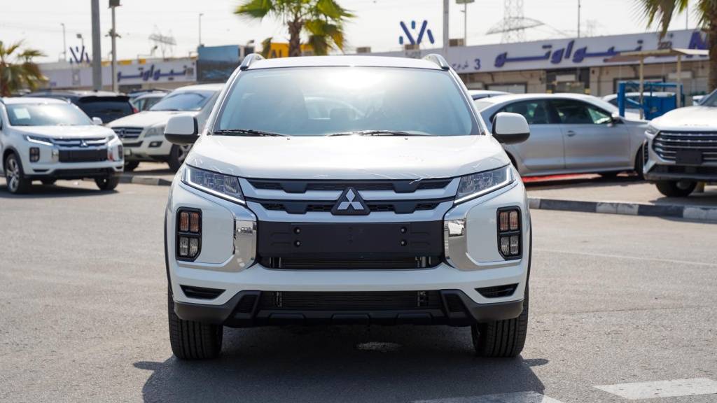 Mitsubishi Asx Basic 2026 White Black Front View 1024x576