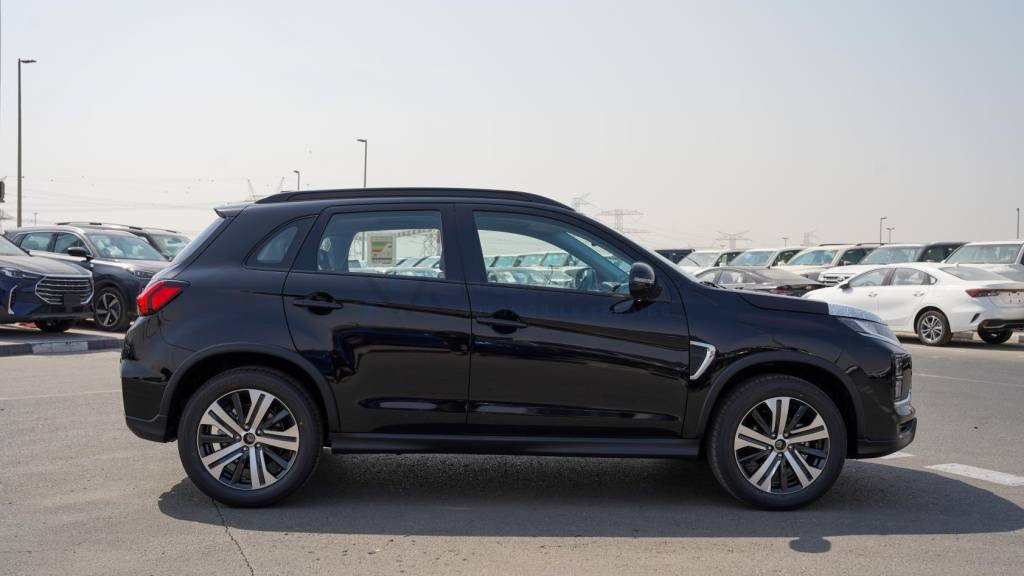 Mitsubishi Asx Luxury Highline 2026 Black Black Side Profile View 1024x576