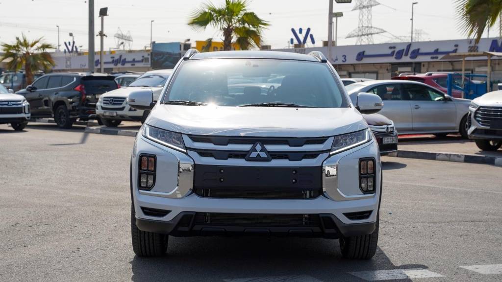 Mitsubishi Asx Luxury Highline 2026 Diamond White Black Front View 1024x576