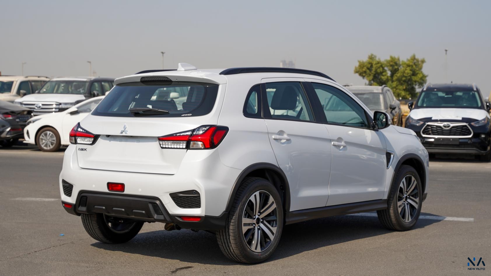 Mitsubishi ASX Luxury High-Line (H45) Diamond White – Black 2026