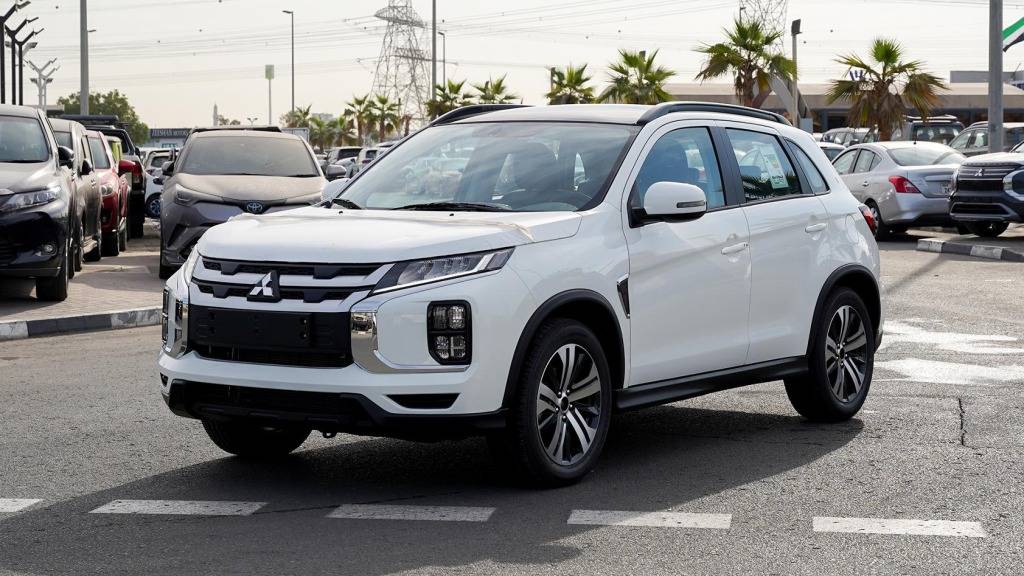 Mitsubishi Asx Luxury Highline 2026 Solid White Black Front Angle View 1024x576