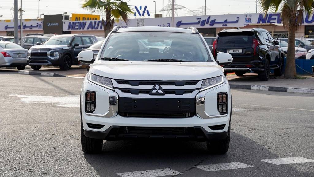 Mitsubishi Asx Luxury Highline 2026 Solid White Black Front View 1024x576