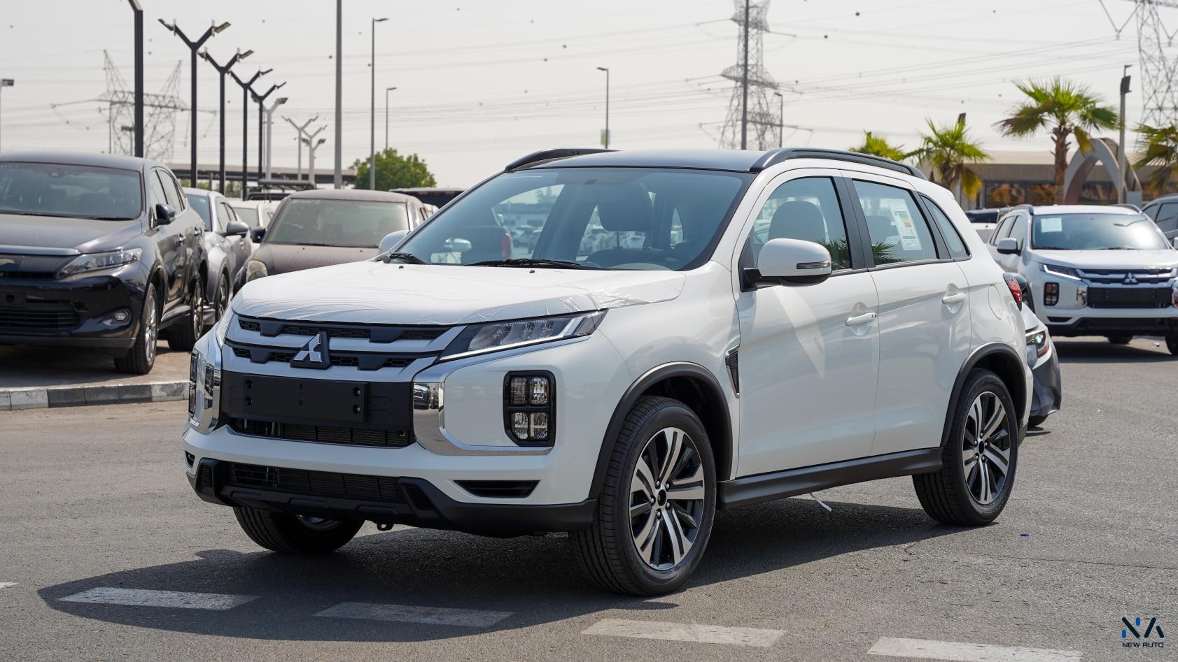 Mitsubishi ASX Luxury High-Line (H42) White – Black 2026