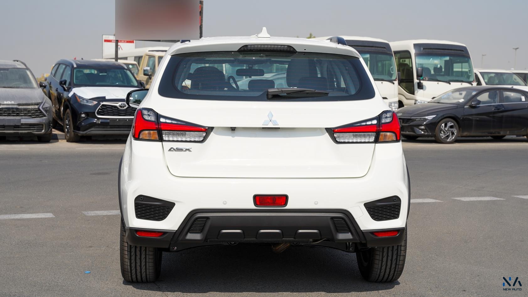 Mitsubishi ASX Luxury High-Line (H42) White – Black 2026