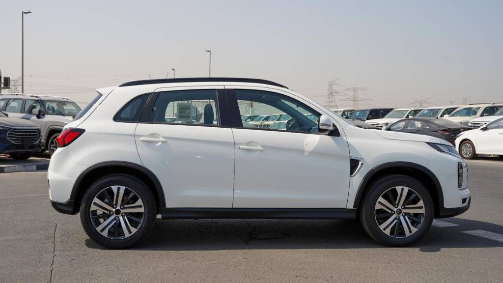 Mitsubishi Asx Luxury Highline Glx 2026 White Black Side Profile 1024x576