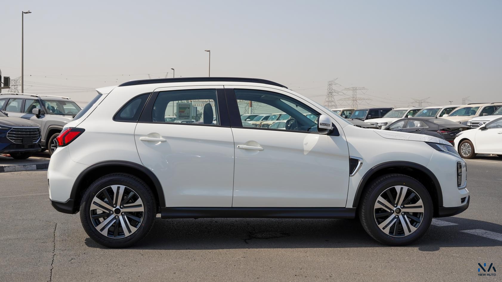 Mitsubishi ASX Luxury High-Line (H42) White – Black 2026