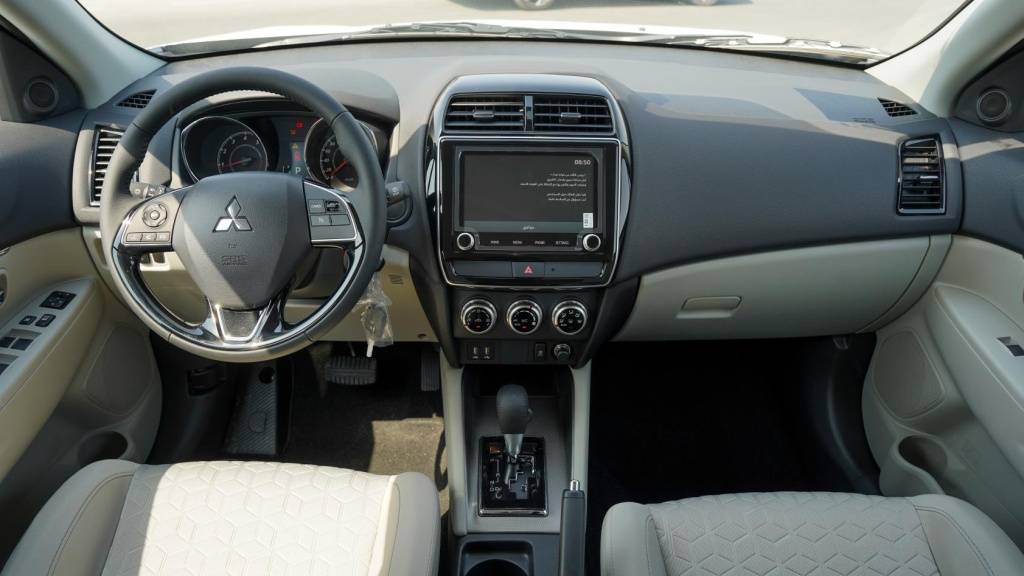 Mitsubishi Asx Medium Line 2026 2wd Grey Beige Dashboard Layout 1024x576