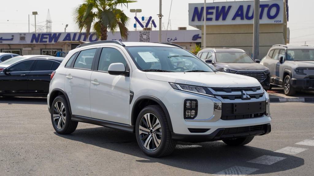 Mitsubishi Asx Medium Line 2026 2wd White Beige Front Quarter 1024x576