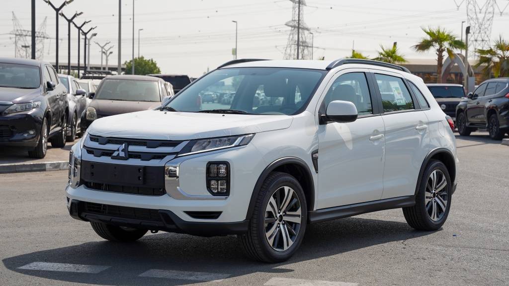 Mitsubishi Asx Medium Line 2026 White Beige Front Three Quarter View 1024x576