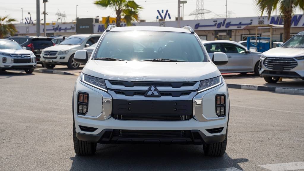 Mitsubishi Asx Medium Line 2026 White Beige Front View 1024x576