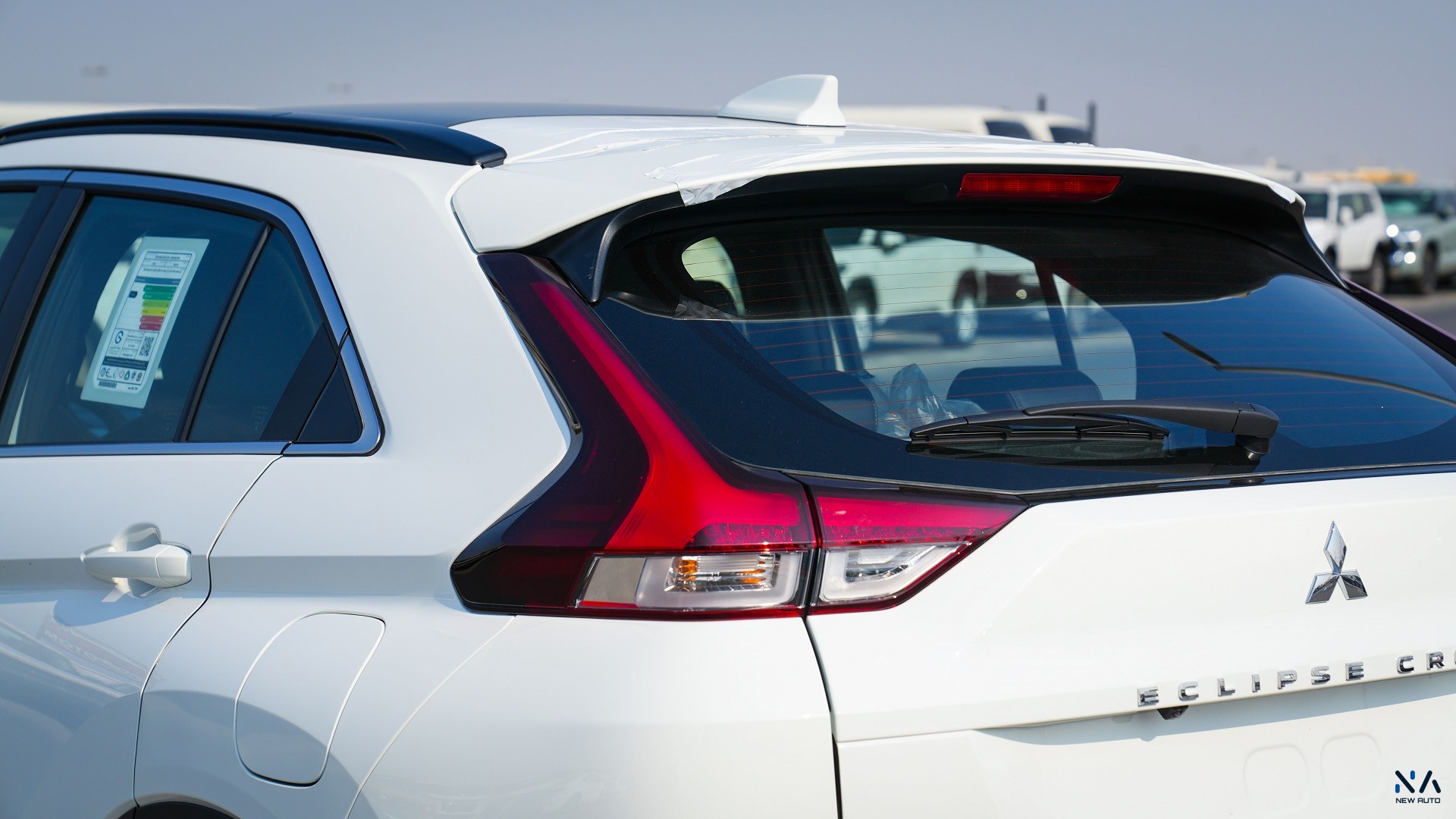 Mitsubishi Eclipse Cross (H43) – Solid White – Black 2026