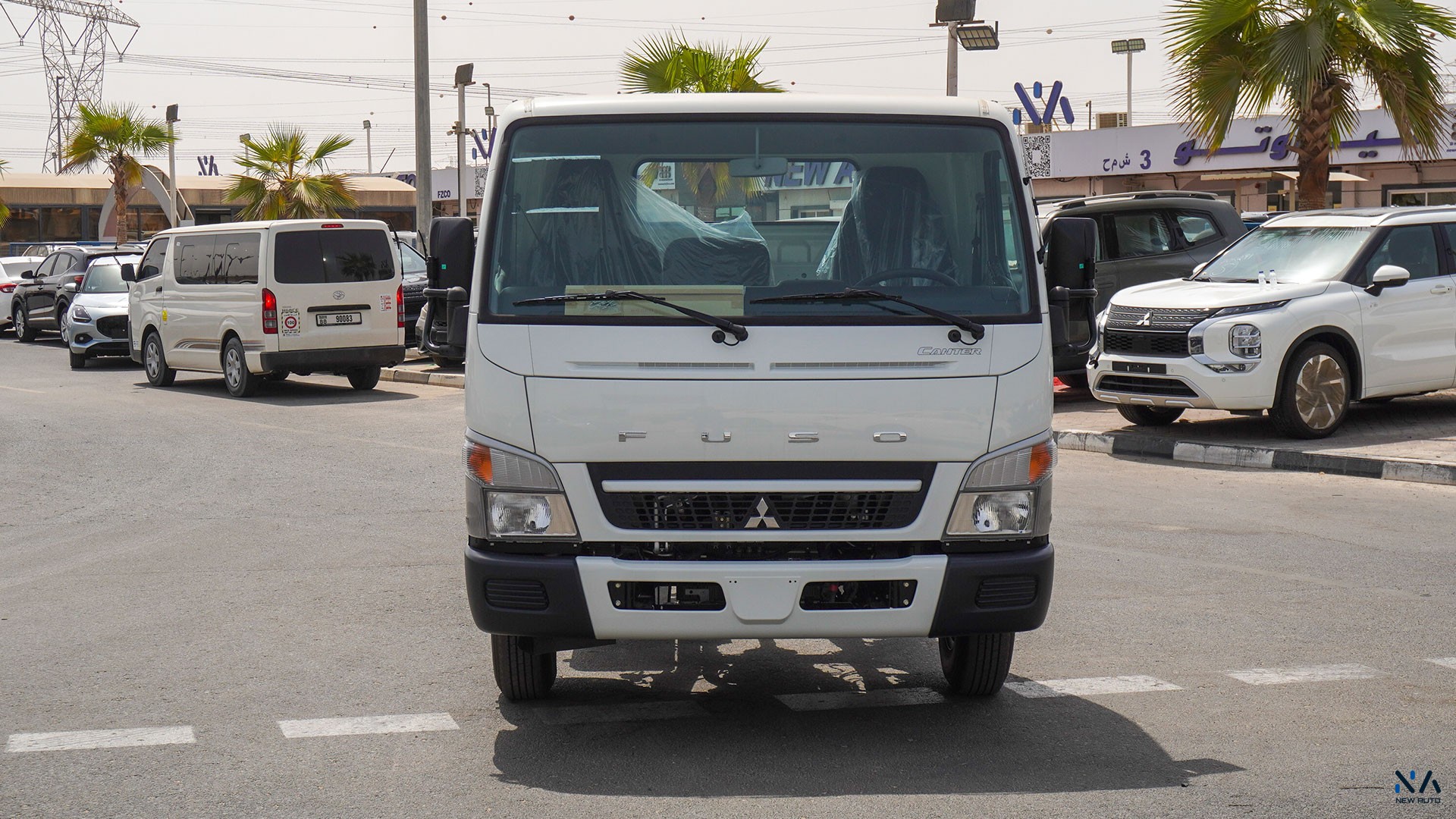 Mitsubishi Fuso Canter (Z87) – White – Black 2026