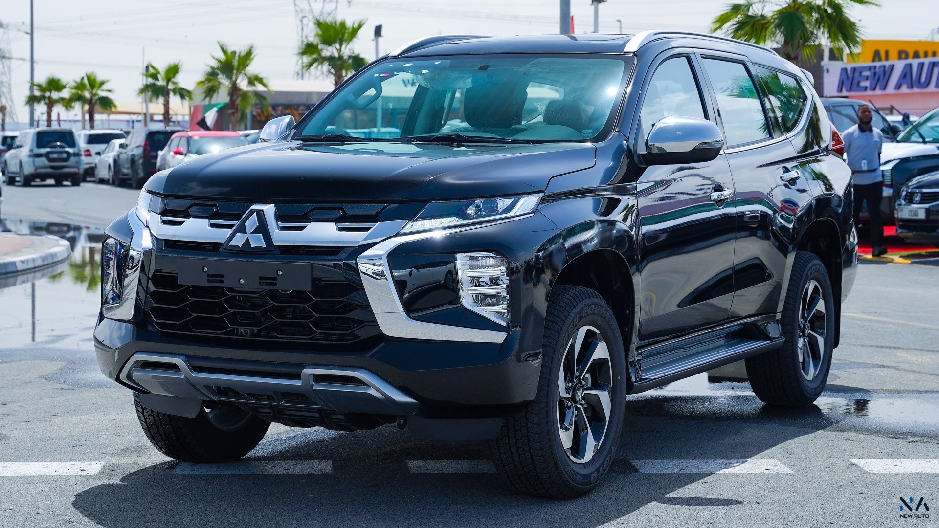Mitsubishi Montero Sport (H59)  Black – Black-2026