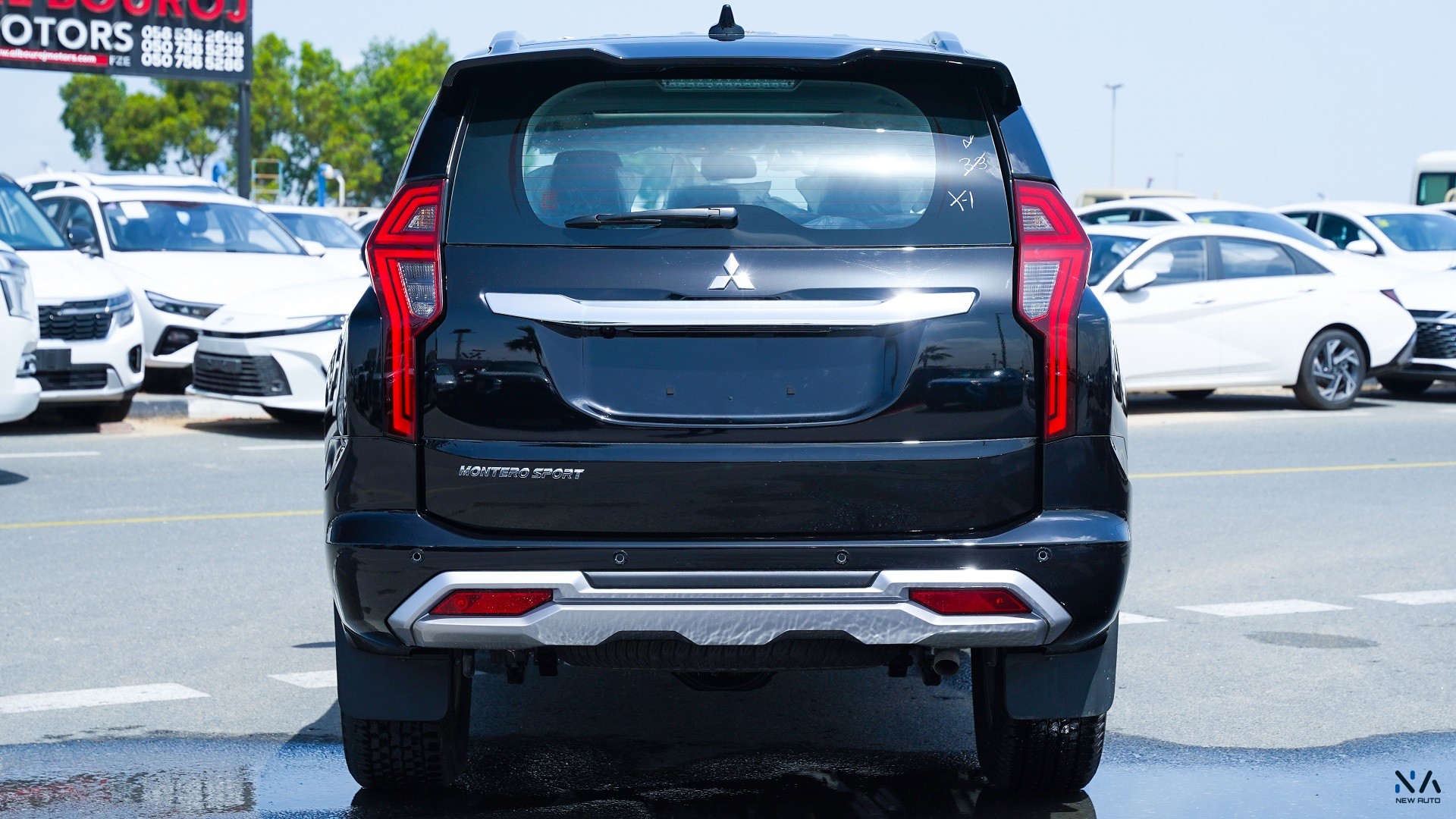 Mitsubishi Montero Sport (H59)  Black – Black-2026