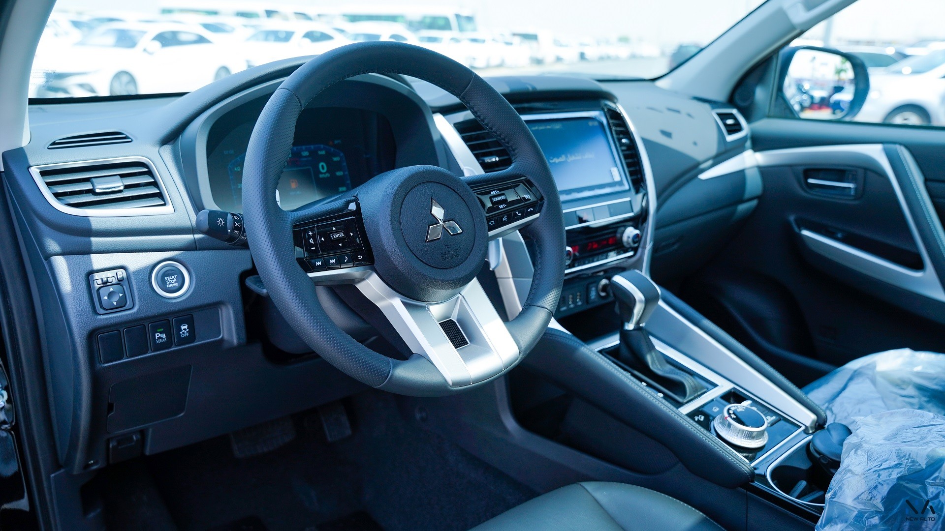 Mitsubishi Montero Sport (H59)  Black – Black-2026
