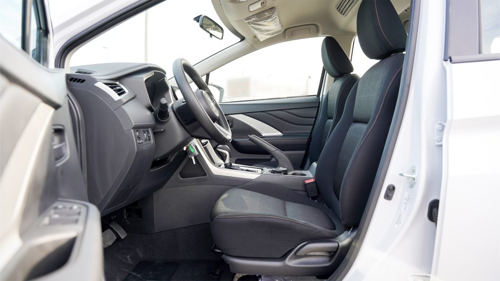 Mitsubishi Xpander Midline 2026 Black Front Seats Interior 1024x576
