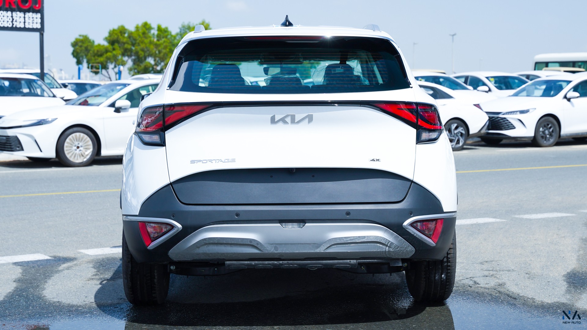 Kia Sportage RVC (N-KIA-RVC-P-26) White – Black 2026