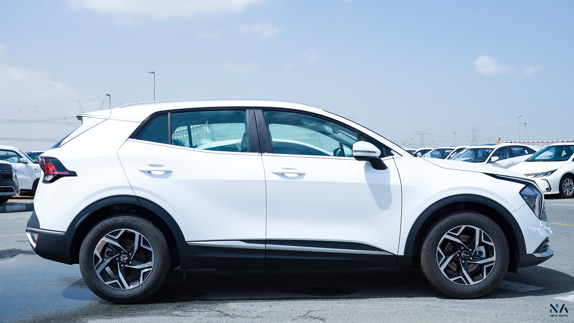Kia Sportage RVC (N-KIA-RVC-P-26) White – Black 2026