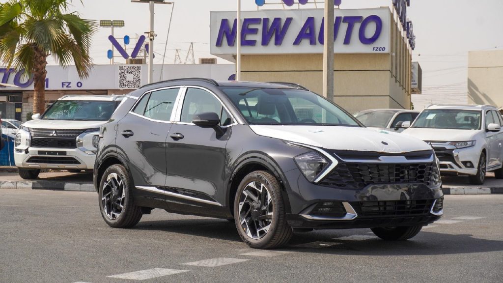 Kia Sportage Grey - Beige 2026 vehicle at New Auto FZCO