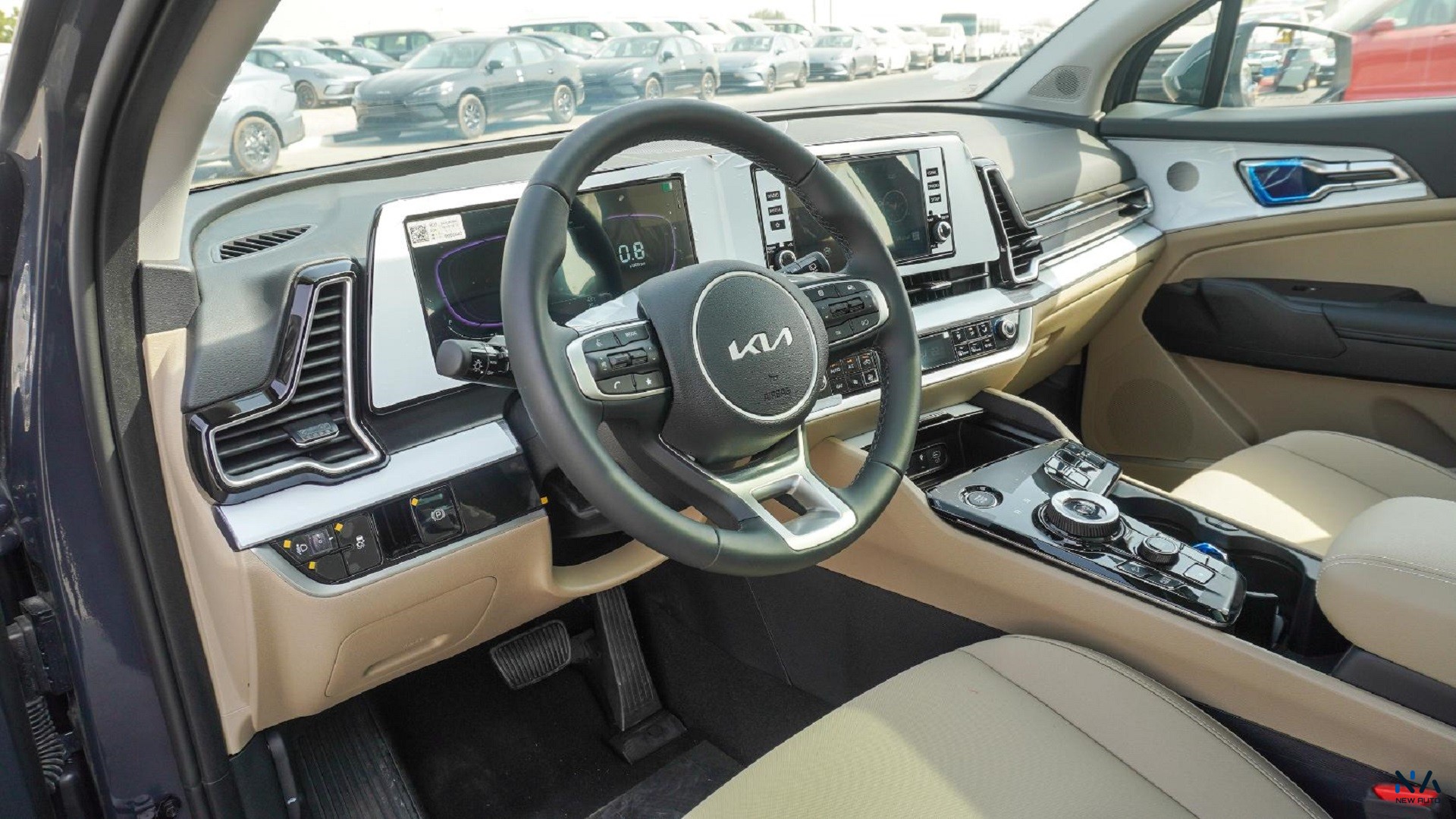 Kia Sportage (N-KIA-SPO-1.6-26) Grey – Beige 2026