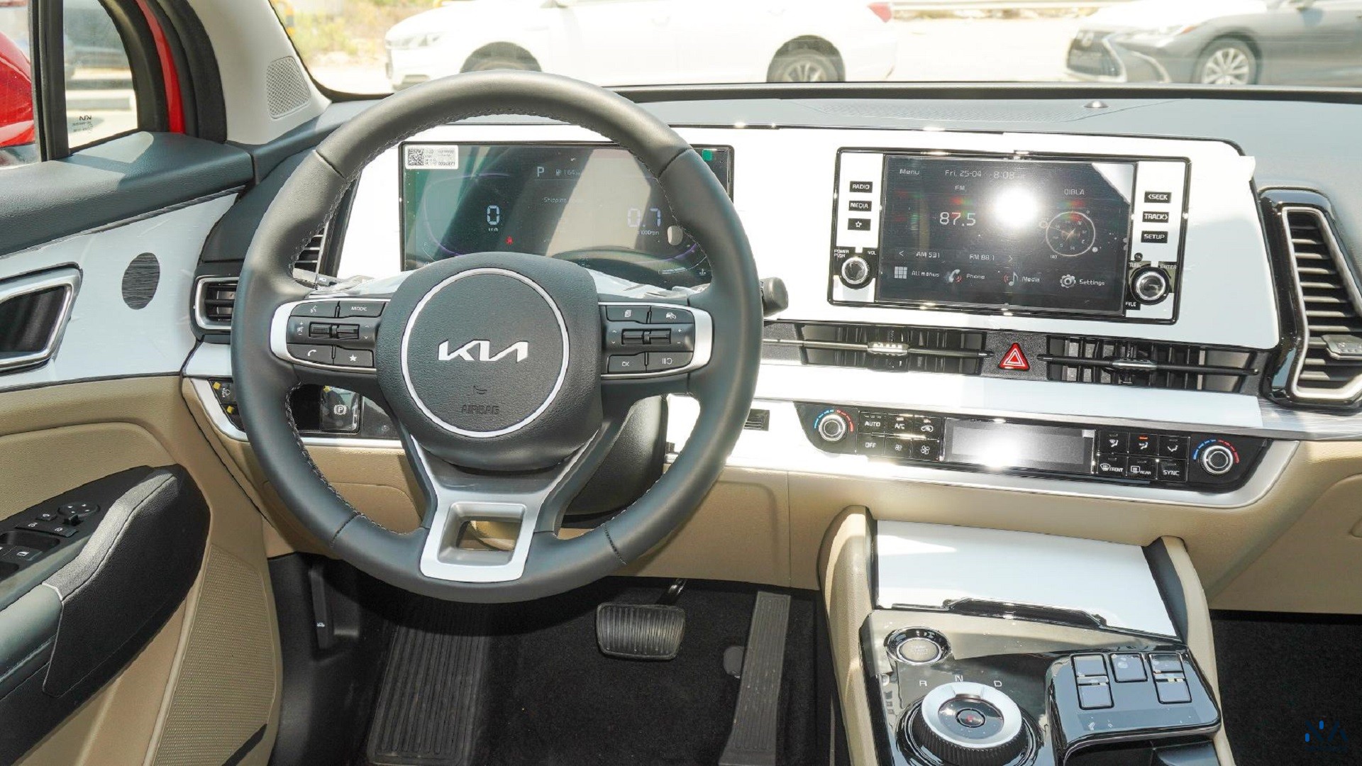 Kia Sportage (N-KIA-SPO-1.6-26) Red – Beige 2026