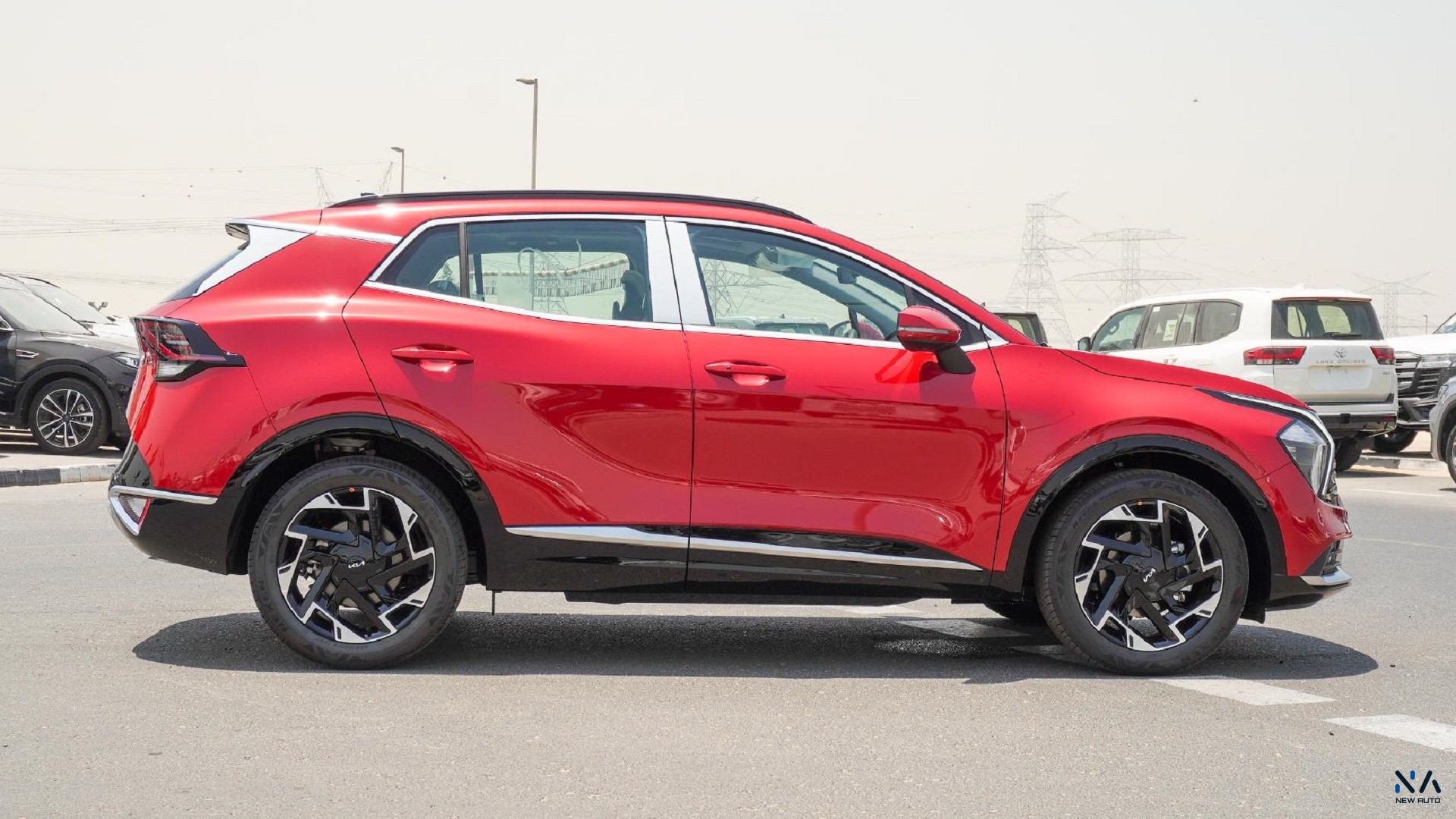 Kia Sportage (N-KIA-SPO-1.6-26) Red – Beige 2026
