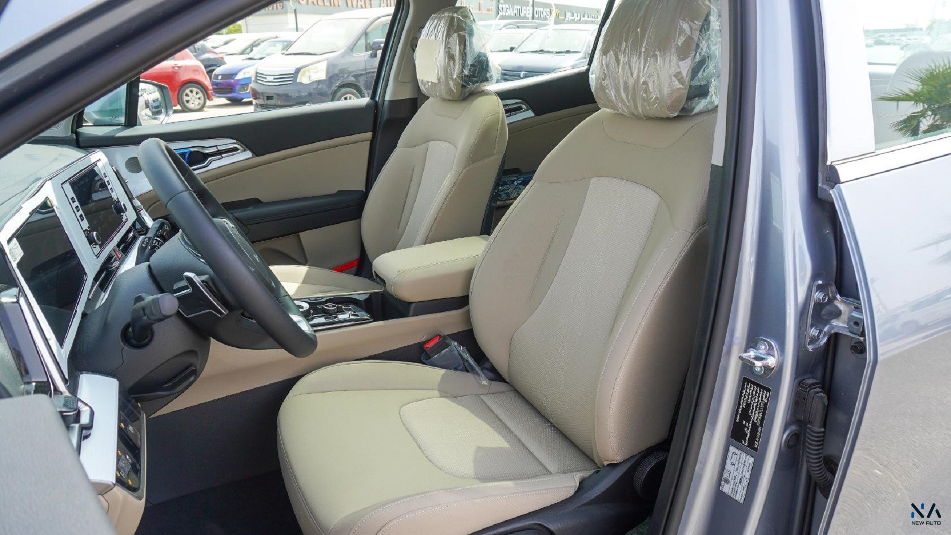 Kia Sportage (N-KIA-SPO-1.6-26) Silver – Beige 2026