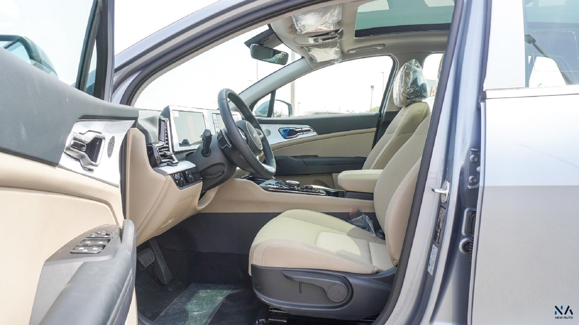 Kia Sportage (N-KIA-SPO-1.6-26) Silver – Beige 2026