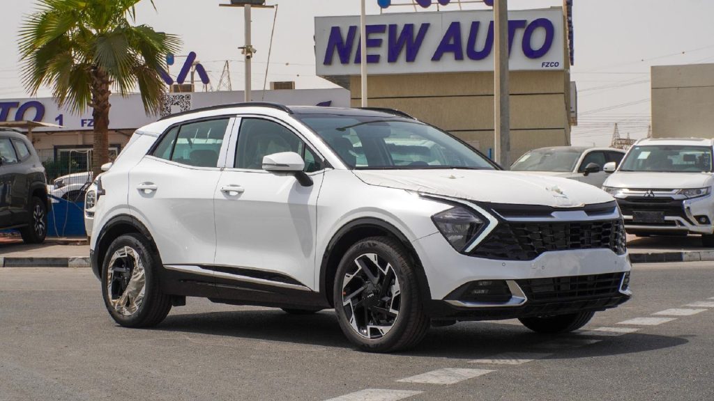 Kia Sportage White - Beige 2026 vehicle at New Auto FZCO