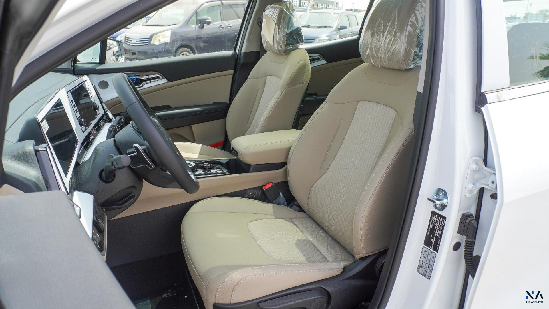 Kia Sportage (N-KIA-SPO-1.6-26) White-Beige 2026