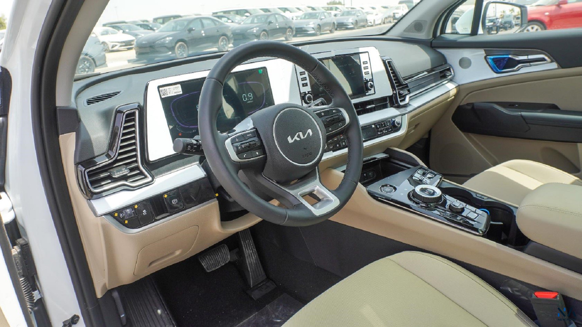 Kia Sportage (N-KIA-SPO-1.6-26) White-Beige 2026