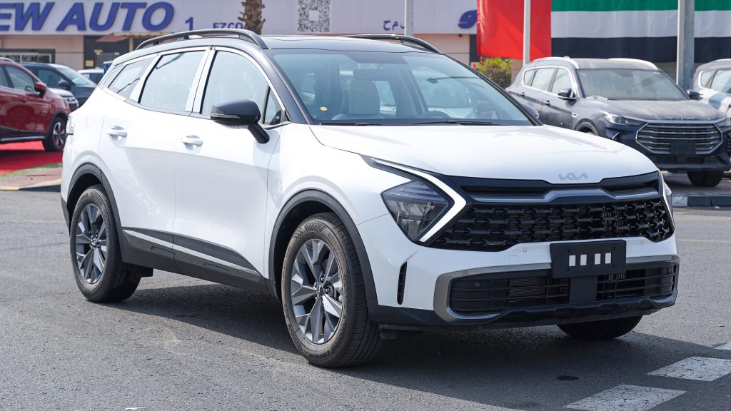 Kia Sportage Mid White - Grey 2026 vehicle at New Auto FZCO