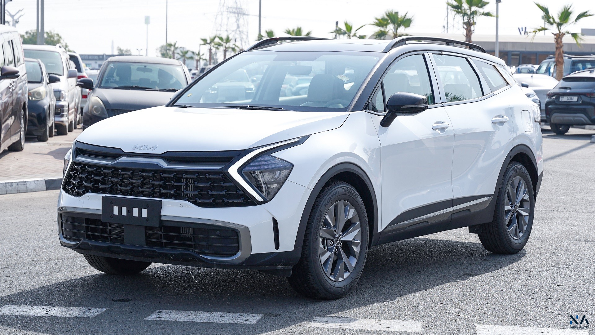 Kia Sportage Mid (N-KIA-SPO-2WD-26) White – Grey 2026