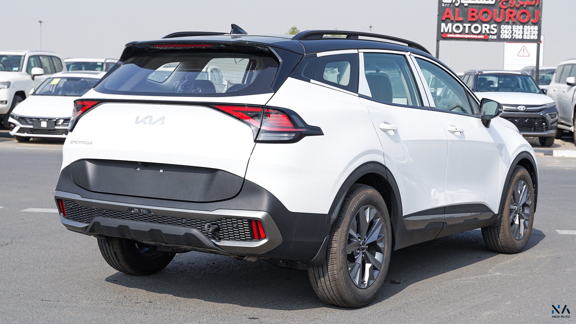 Kia Sportage Mid (N-KIA-SPO-2WD-26) White – Grey 2026