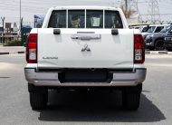 Mitsubishi L200 GLX (C87) Solid White – Black 2026