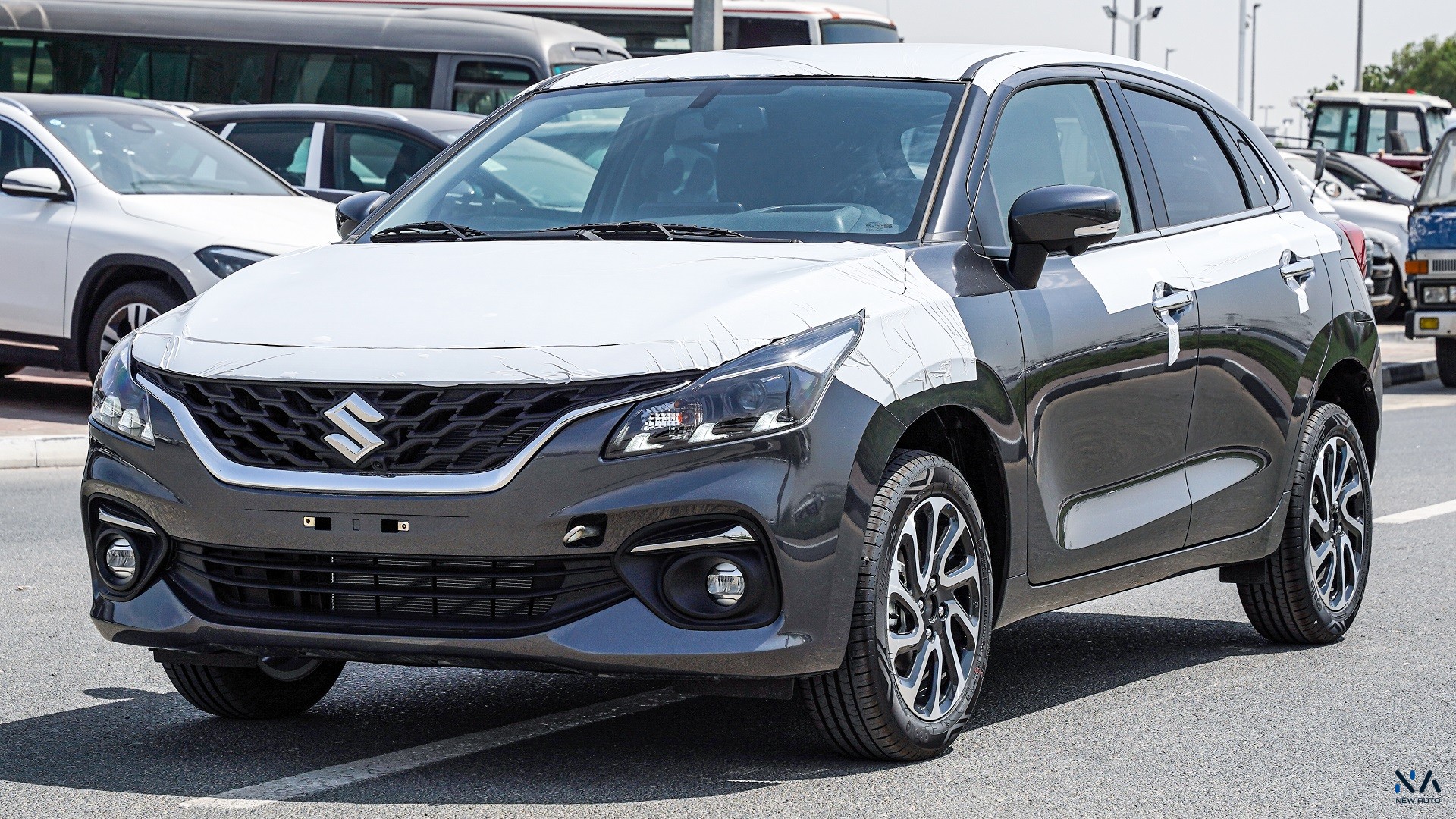 Suzuki Baleno GLX (N-BAL15-P-26-GLX-2) Grey – Black 2026