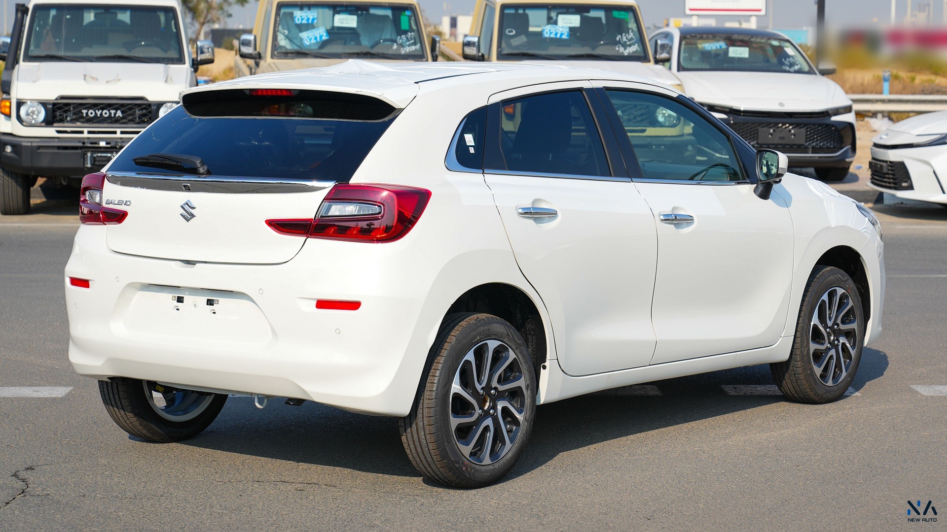Suzuki Baleno GLX (N-BAL15-P-26-GLX-2) White – Black 2026