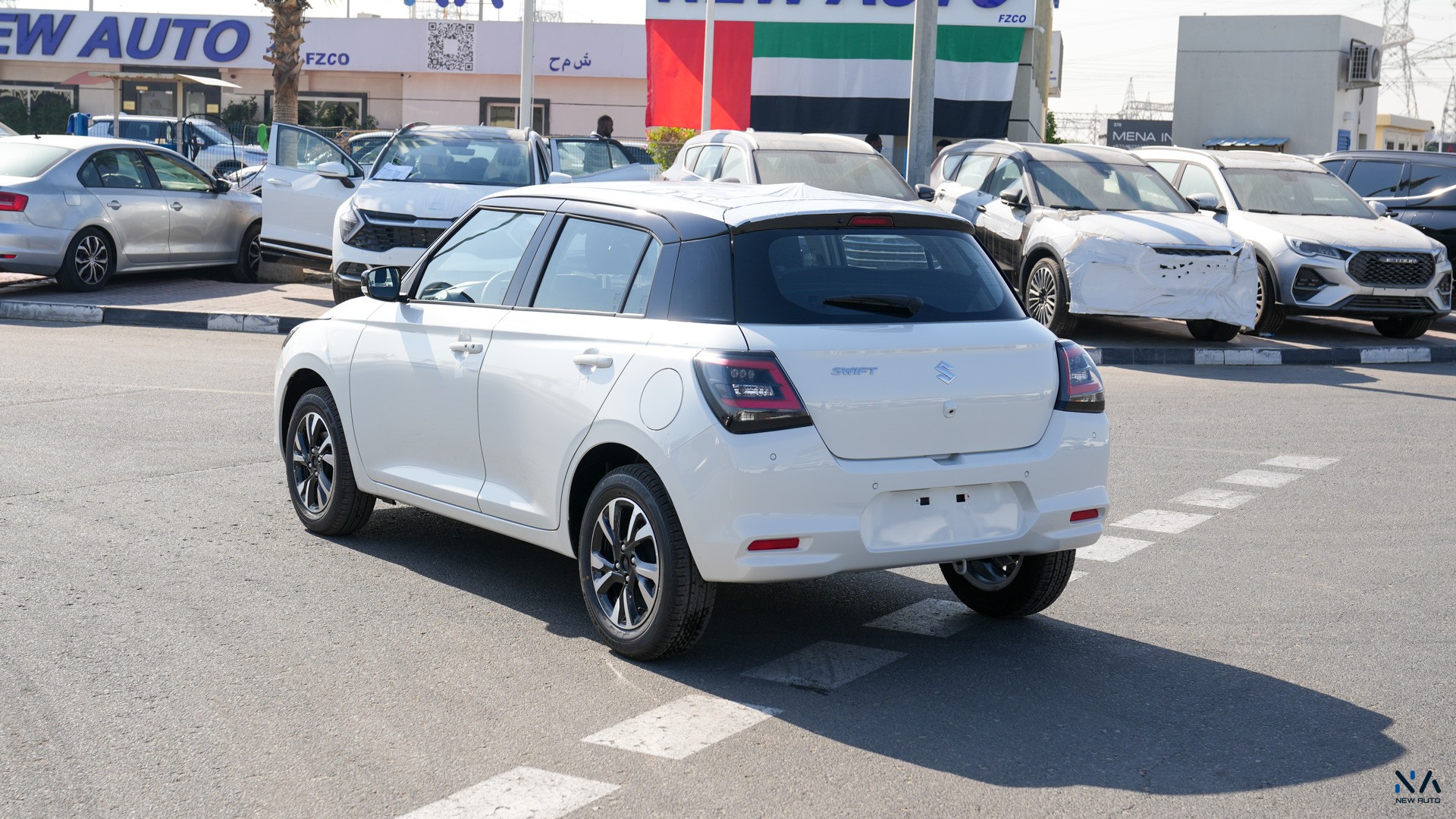 Suzuki Swift GLX (N-SWI12- P-26) White – Black 2026 (Dual Tone)