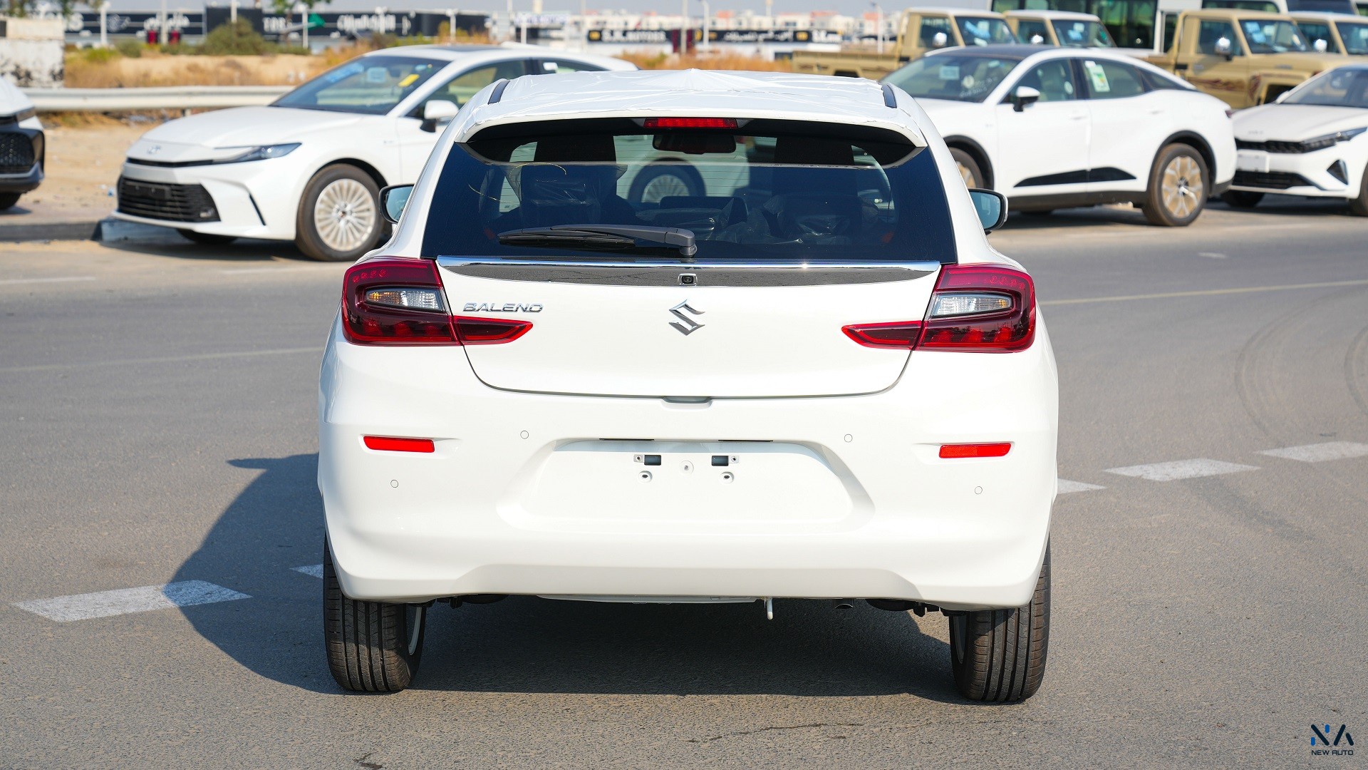 Suzuki Baleno GLX (N-BAL15-P-26-GLX-2) White – Black 2026