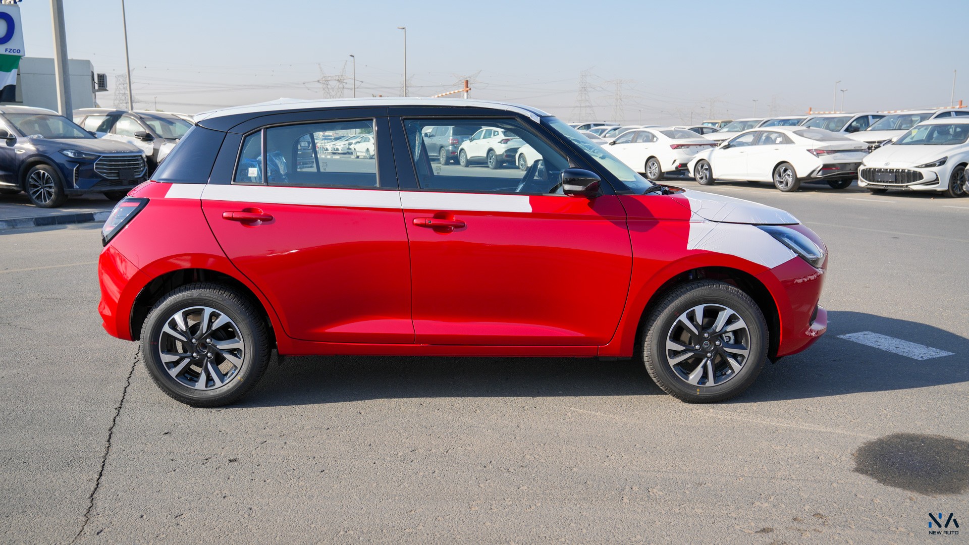 Suzuki Swift GLX (N-SWI12- P-26) Red – Black 2026 (Dual Tone)