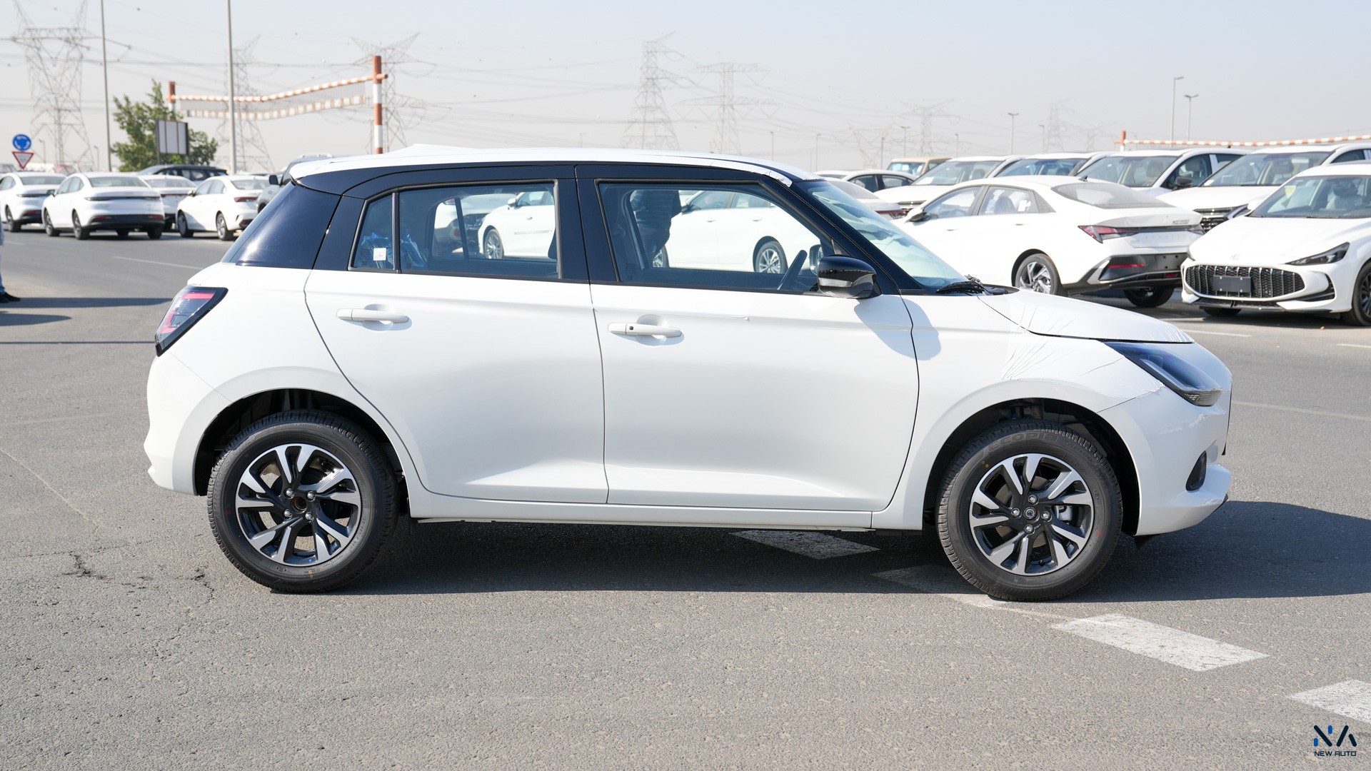 Suzuki Swift GLX (N-SWI12- P-26) White – Black 2026 (Dual Tone)