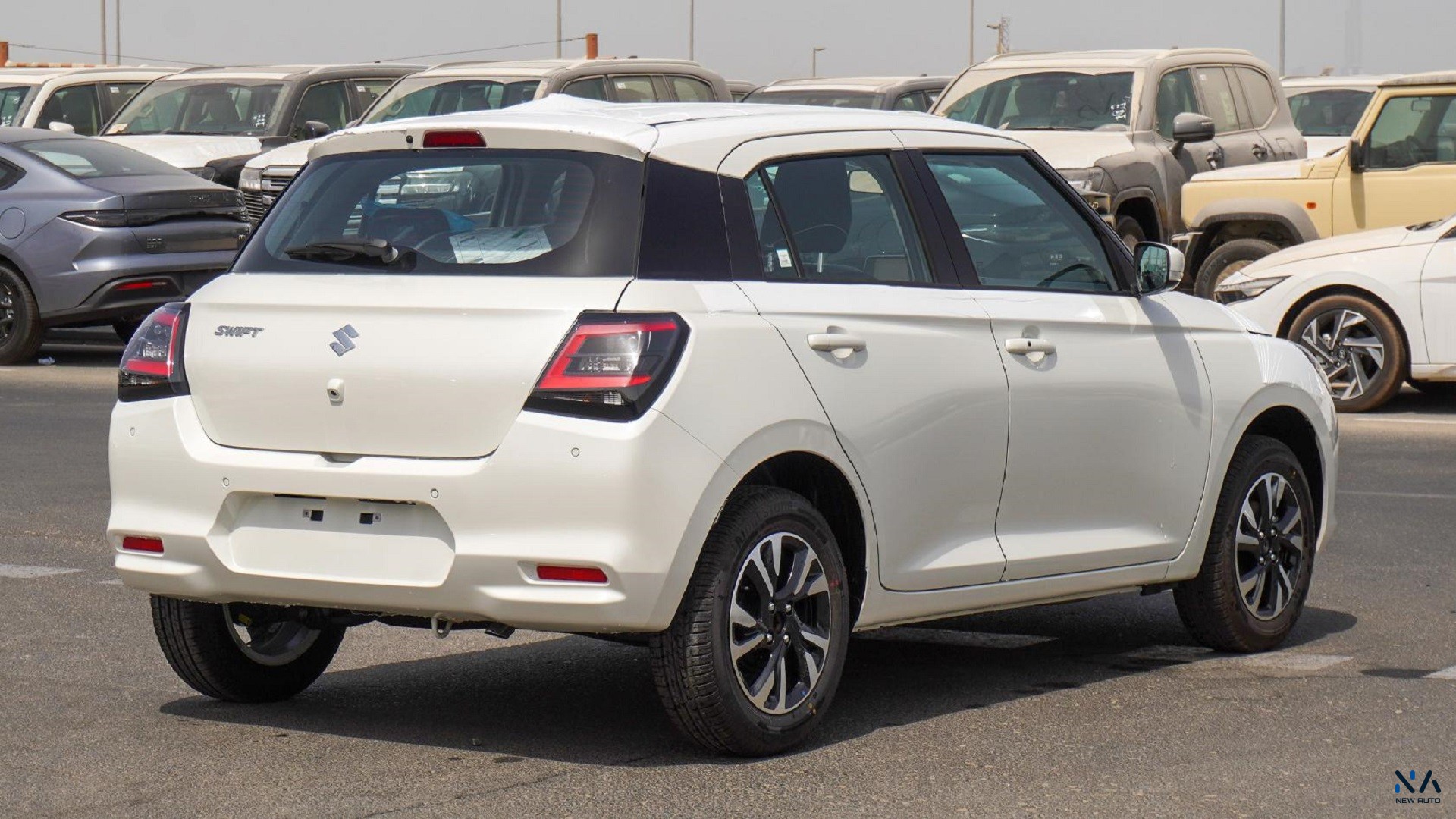 Suzuki Swift GLX (N-SWI12- P-26) White – Black 2026