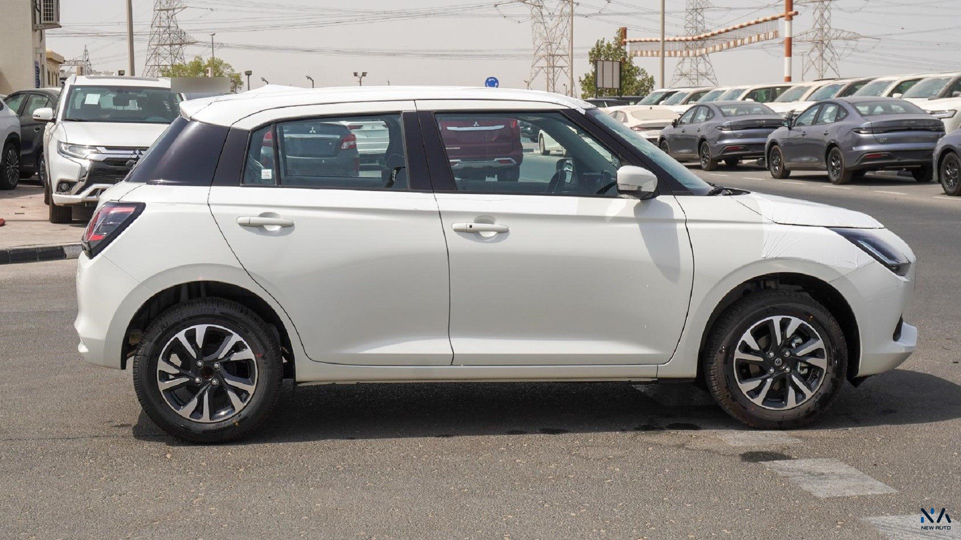 Suzuki Swift GLX (N-SWI12- P-26) White – Black 2026