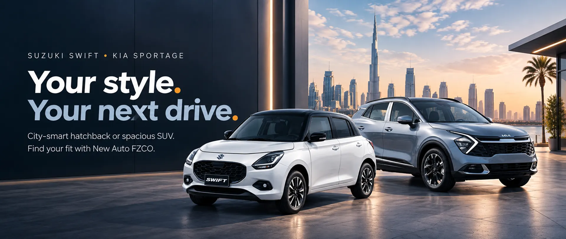Trusted Dubai car dealership offering new SUVs, sedans and hatchbacks from leading global brands
