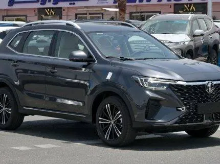 Feature Image: MG RX5 Plus Standard Grey - Beige Car